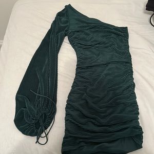 Mini green dress from Lucy in the Sky